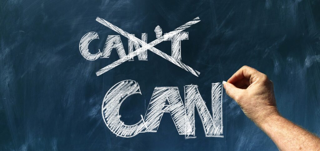 you can do it