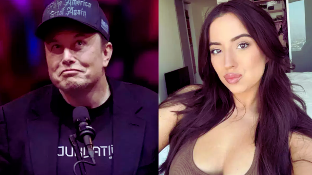 ashley st.clair  and elon musk