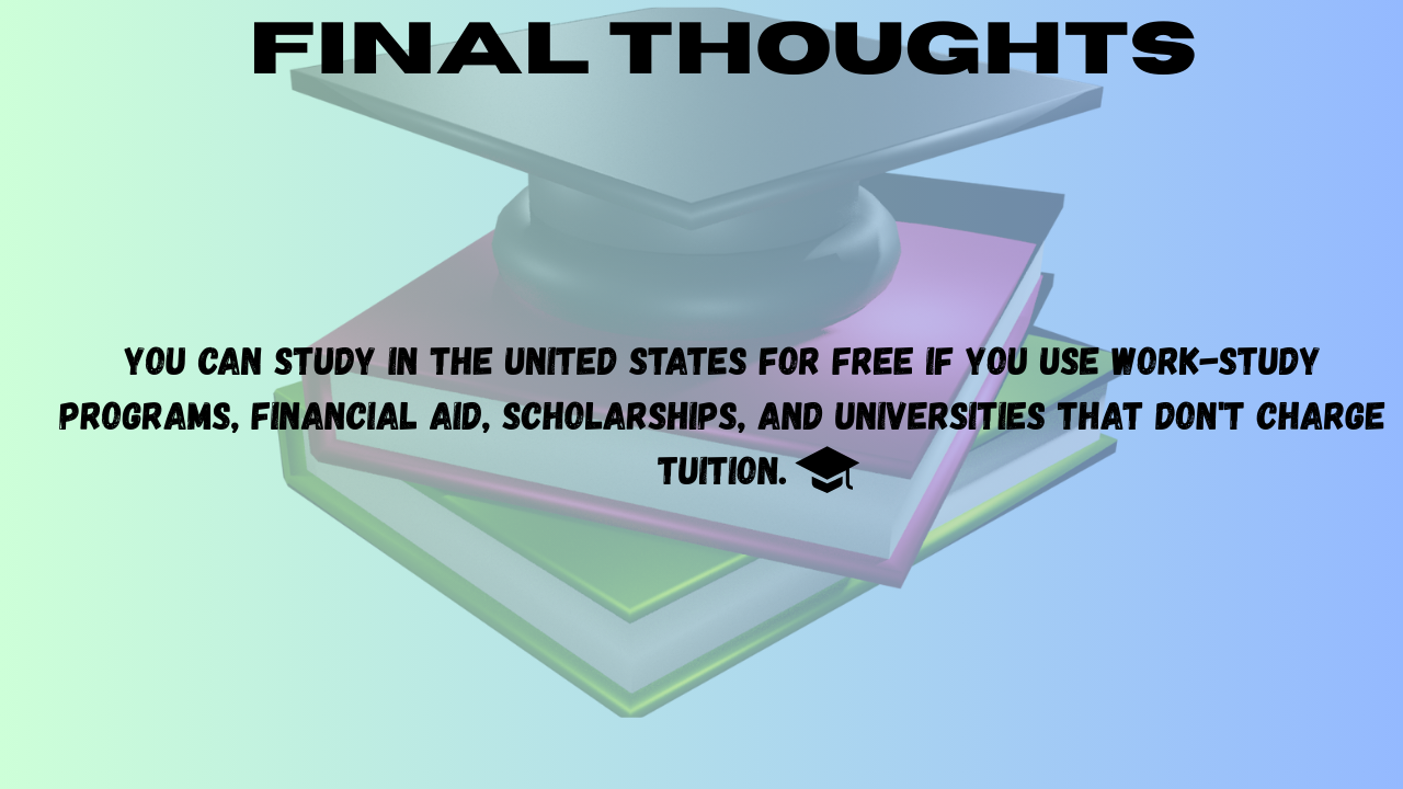 Want to Study in the U.S. for Free in 2025