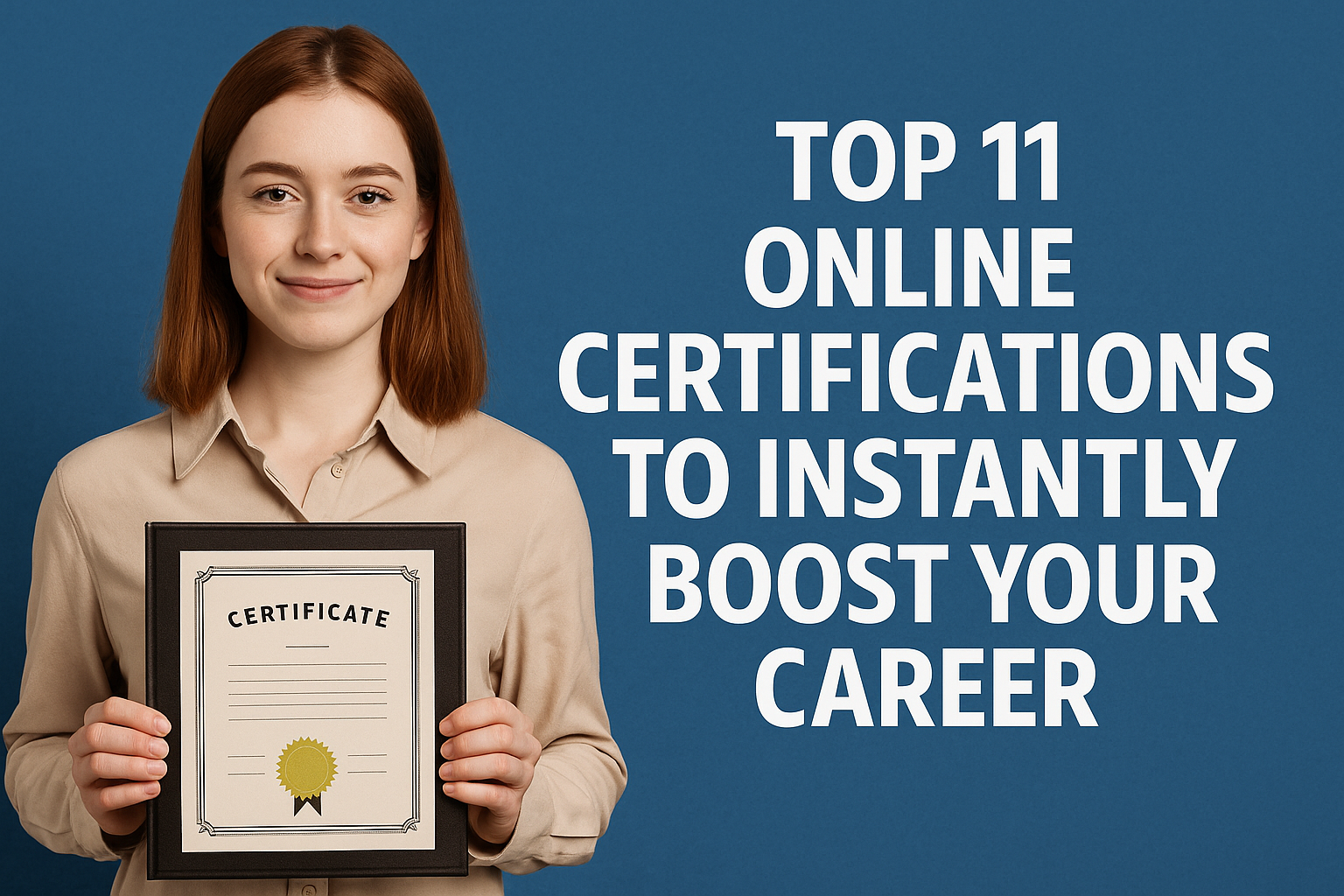 Top 11 Online Certifications to Instantly Boost Your Career