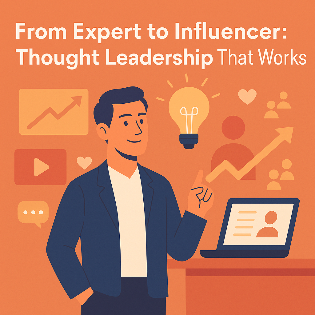 From Expert to Influencer: Thought Leadership That Works