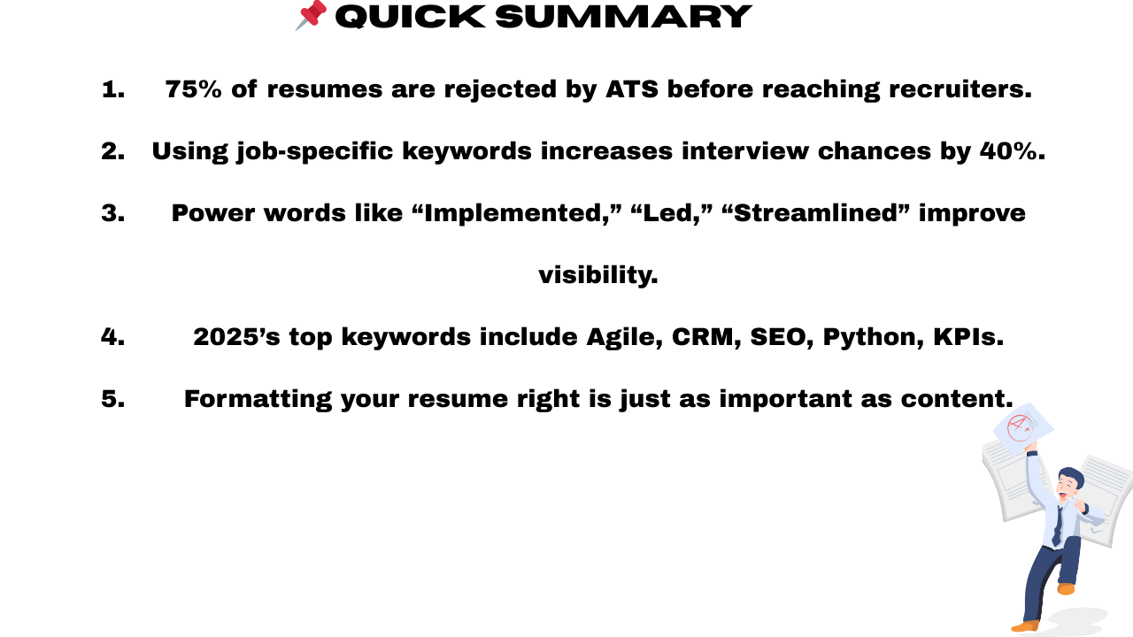Resume Hacks: 20 ATS Keywords You Need This Year