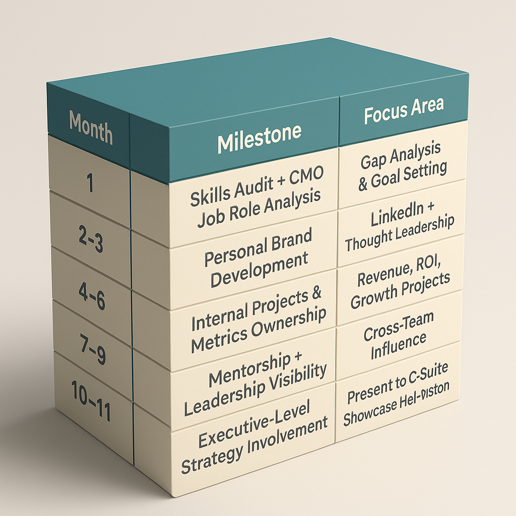 Executive to CMO in 12 Months: Real Tips That Work