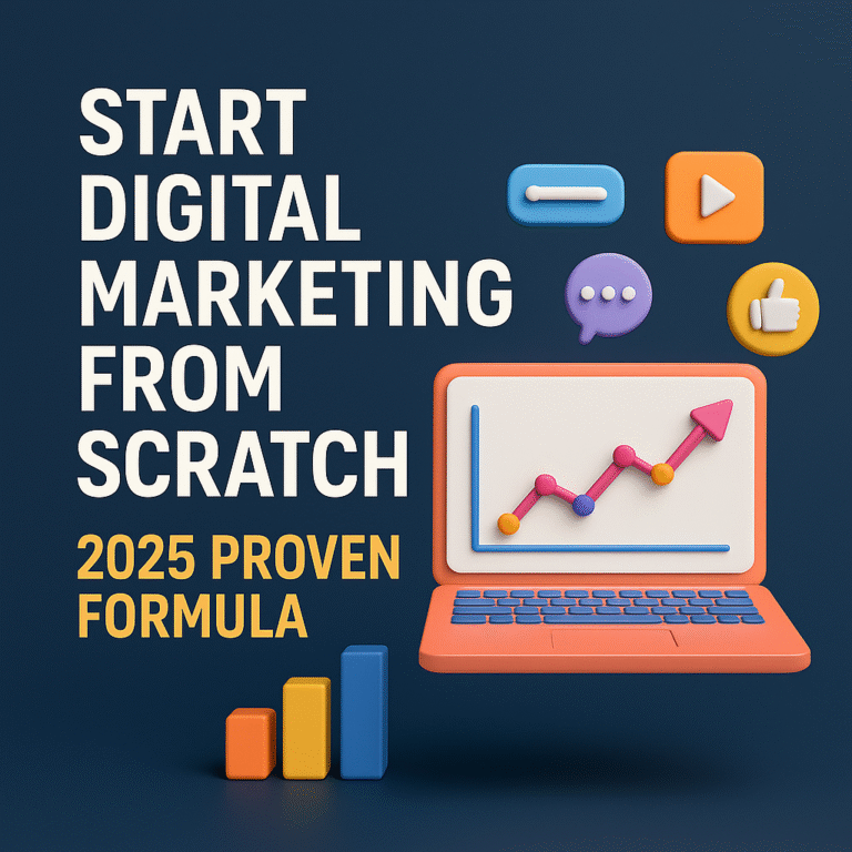 Start Digital Marketing from Scratch: 2025 Proven Formula
