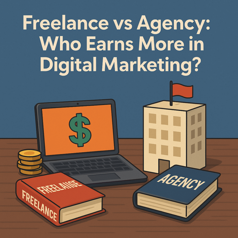 Freelance vs Agency: Who Earns More in Digital Marketing?