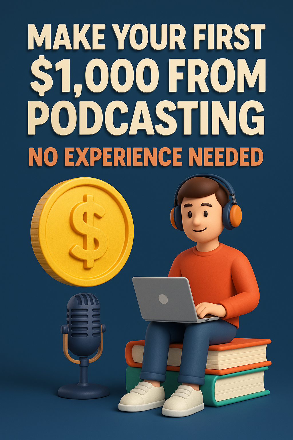 Make Your First $1000 from Podcasting No Experience Needed