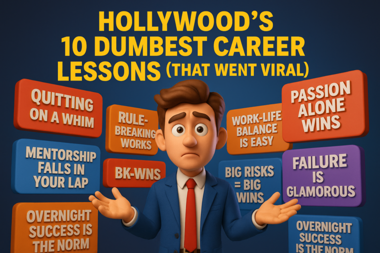 Hollywoods 10 Dumbest Career Lessons That Went Viral