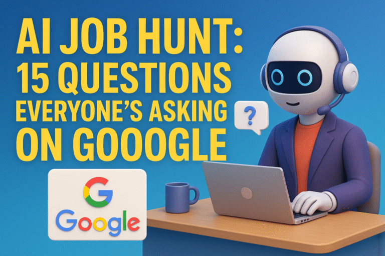 AI Job Hunt: 15 Questions Everyones Asking on Google