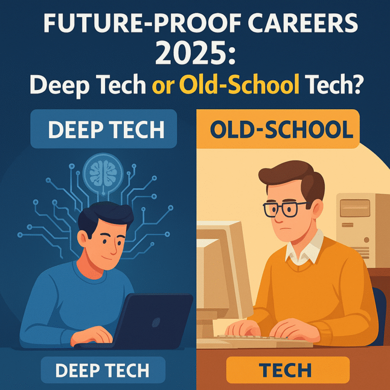 Future-Proof Careers 2025: Deep Tech or Old-School Tech?