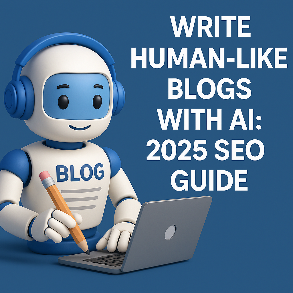 Write Human-Like Blogs With AI: 2025 SEO Guide
