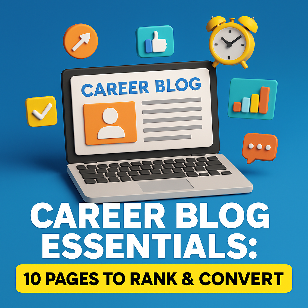 Career Blog Essentials: 10 Pages to Rank & Convert