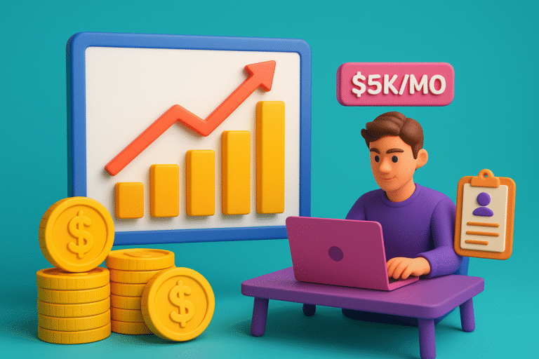 From $0 to $5K/Month: Freelancer Earnings by Year 3