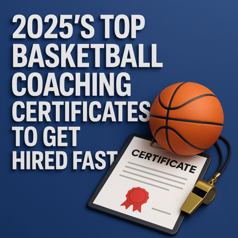 2025s Top Basketball Coaching Certificates to Get Hired Fast