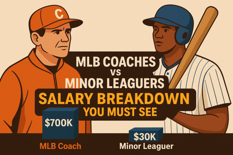 MLB Coaches vs Minor Leaguers: Salary Breakdown You Must See (2025)