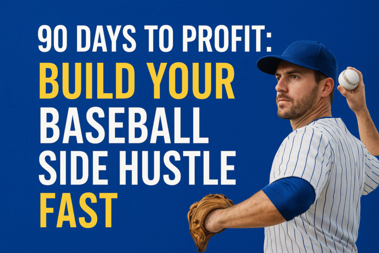 90 Days to Profit: Build Your Baseball Side Hustle Fast