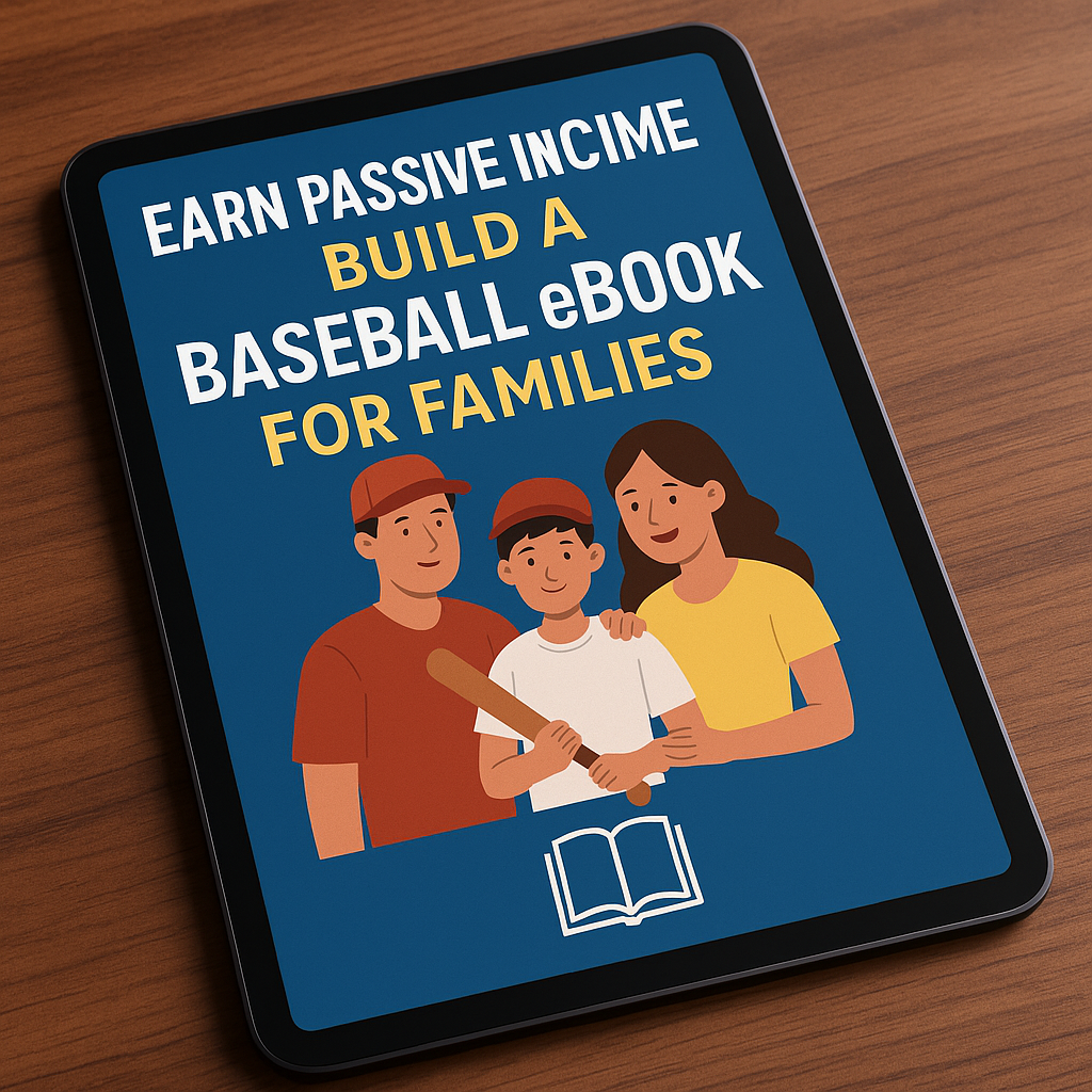 Earn Passive Income: Build a Baseball eBook for Families